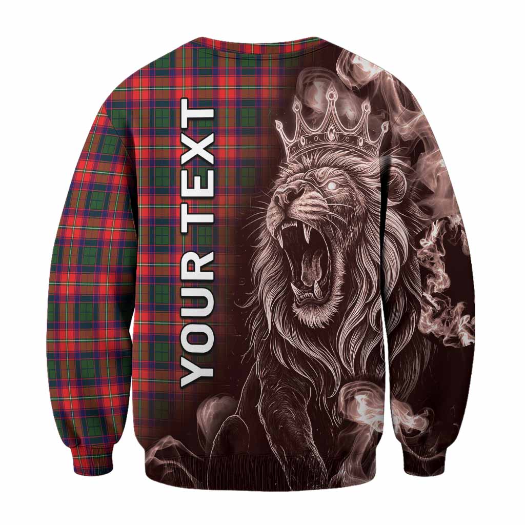 Charteris Tartan Sweatshirt Roaring Lion Heritage