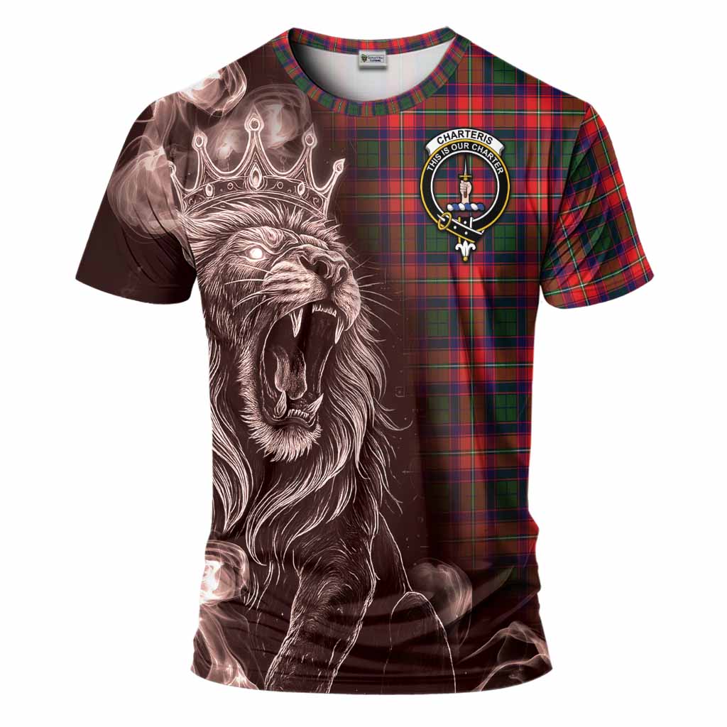 Charteris Tartan T-Shirt Roaring Lion Heritage