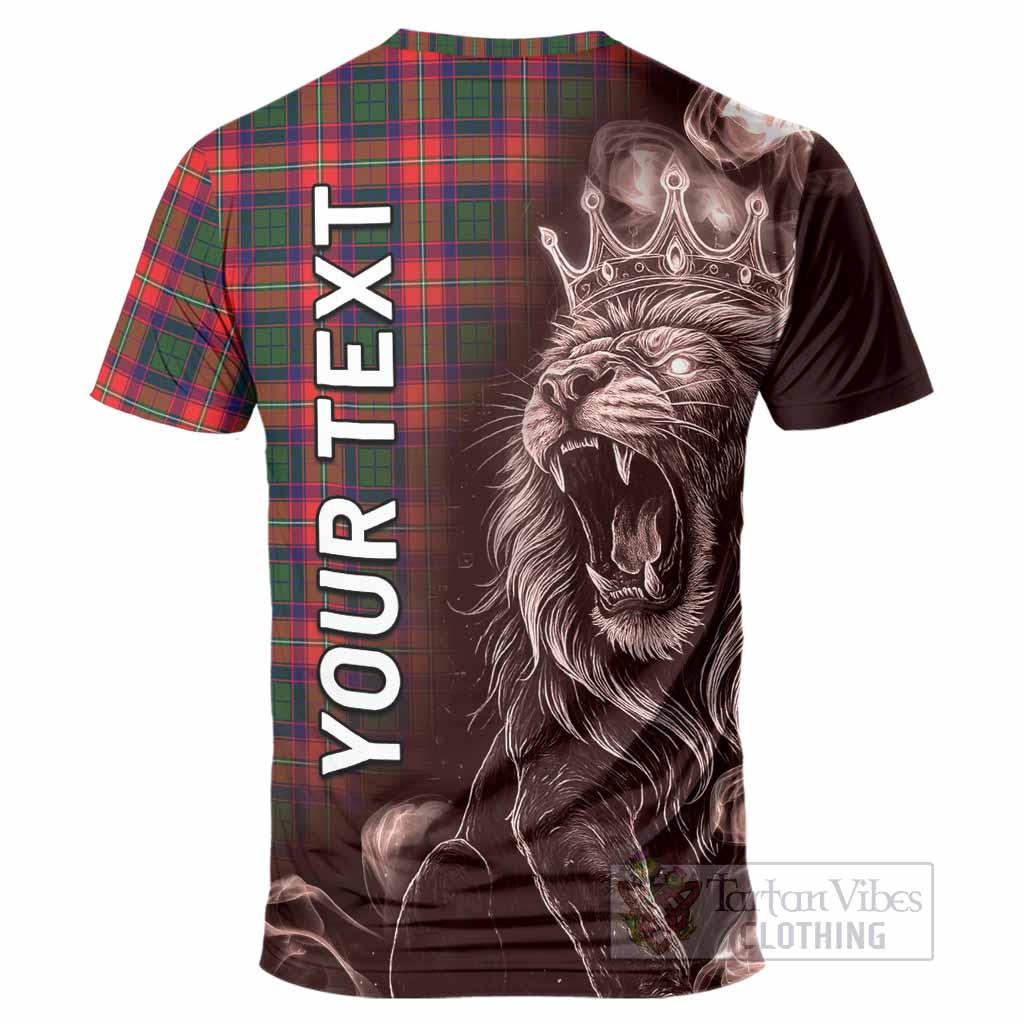 Charteris Tartan T-Shirt Roaring Lion Heritage