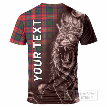 Charteris Tartan T-Shirt Roaring Lion Heritage