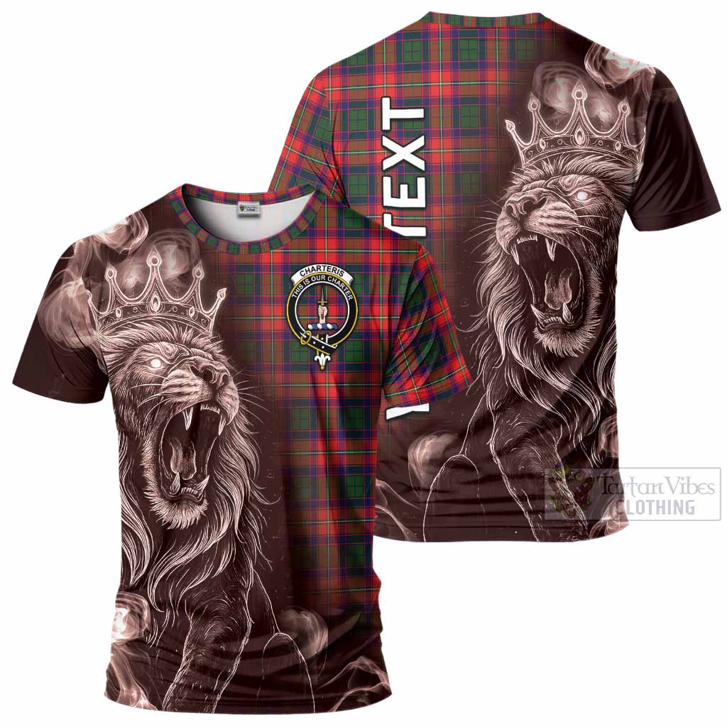 Charteris Tartan T-Shirt Roaring Lion Heritage