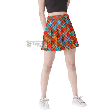 Tartan Vibes Clothing Chattan Tartan Women's Plated Mini Skirt