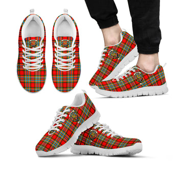 Chattan Tartan Sneakers with Family Crest