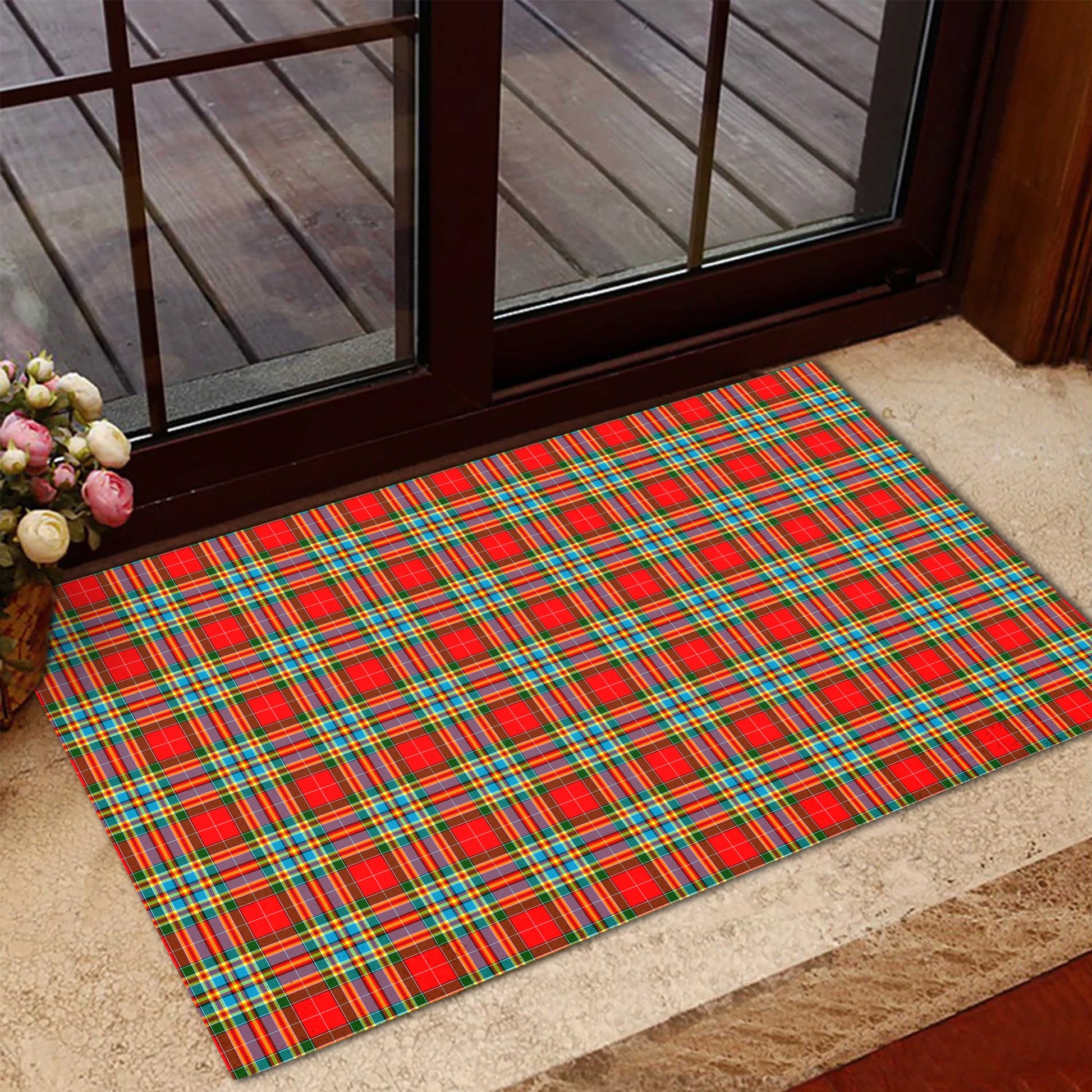 Chattan Tartan Door Mat - Tartanvibesclothing