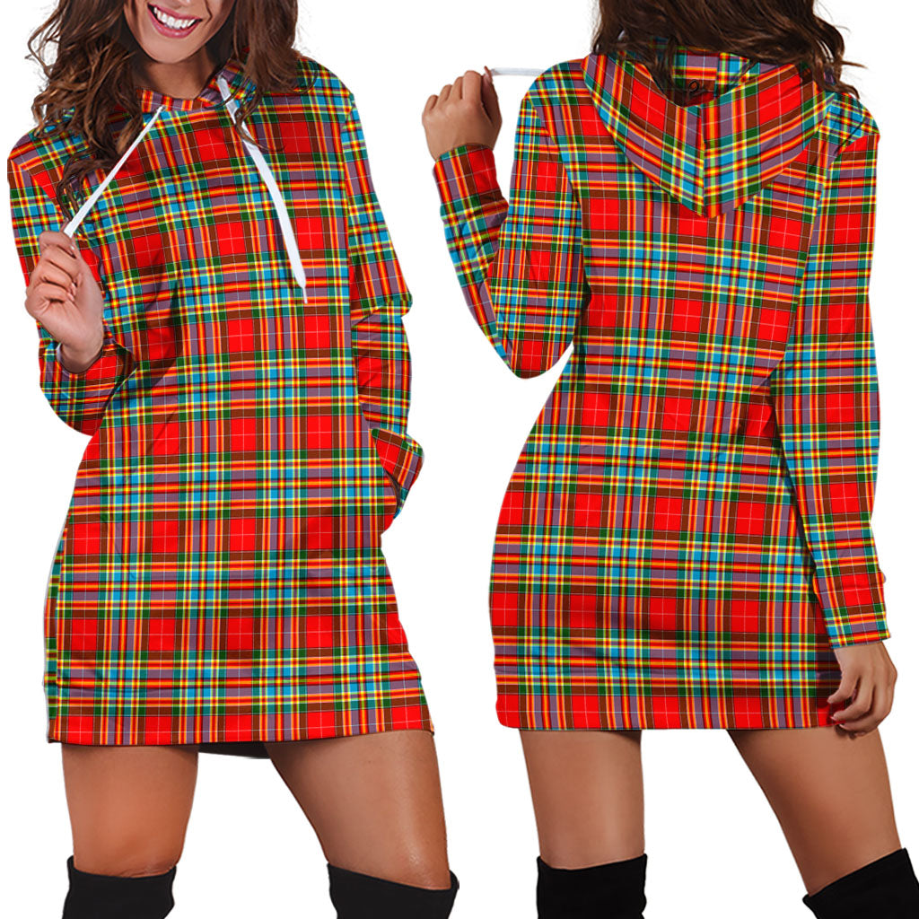 Chattan Tartan Hoodie Dress - Tartan Vibes Clothing