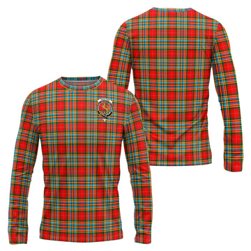 chattan-tartan-long-sleeve-t-shirt-with-family-crest