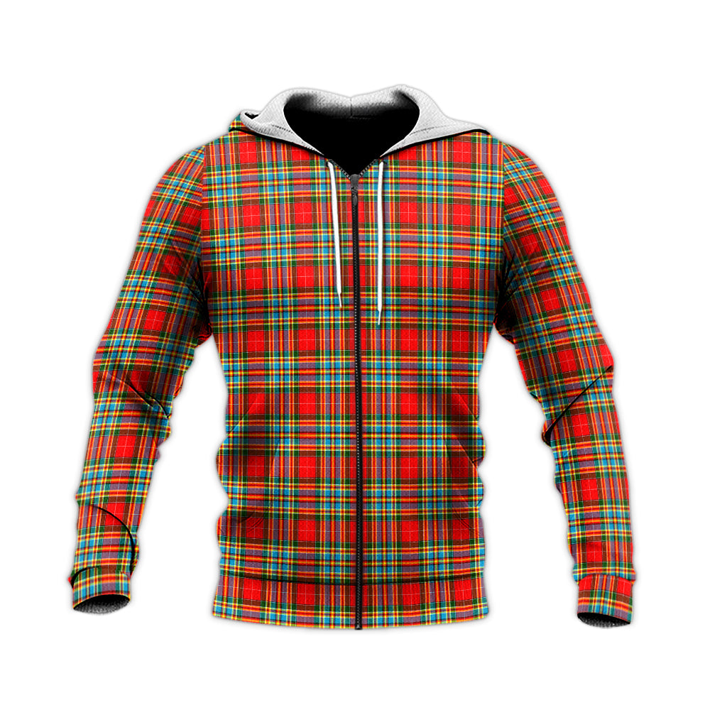 chattan-tartan-knitted-hoodie