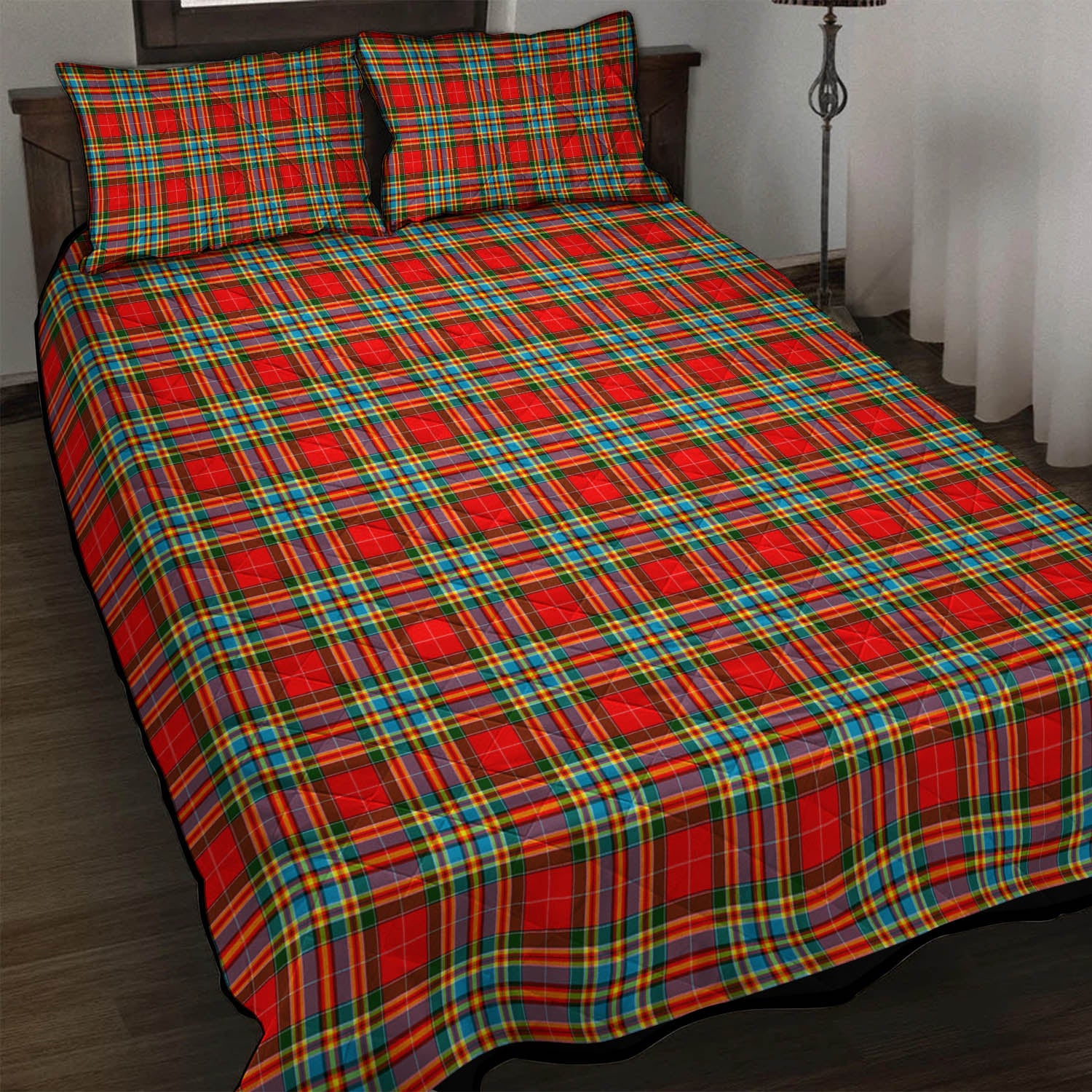 Chattan Tartan Quilt Bed Set - Tartan Vibes Clothing