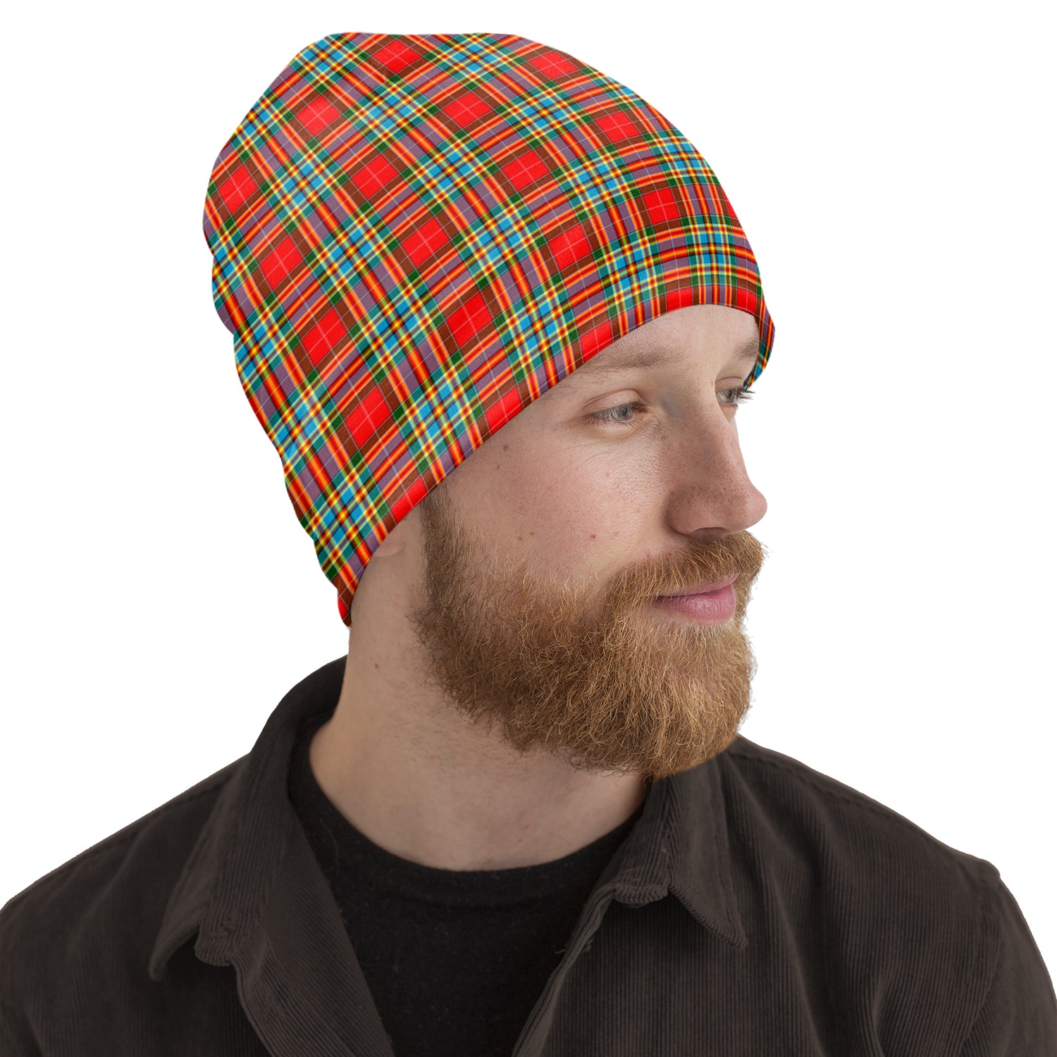 Chattan Tartan Beanies Hat - Tartan Vibes Clothing