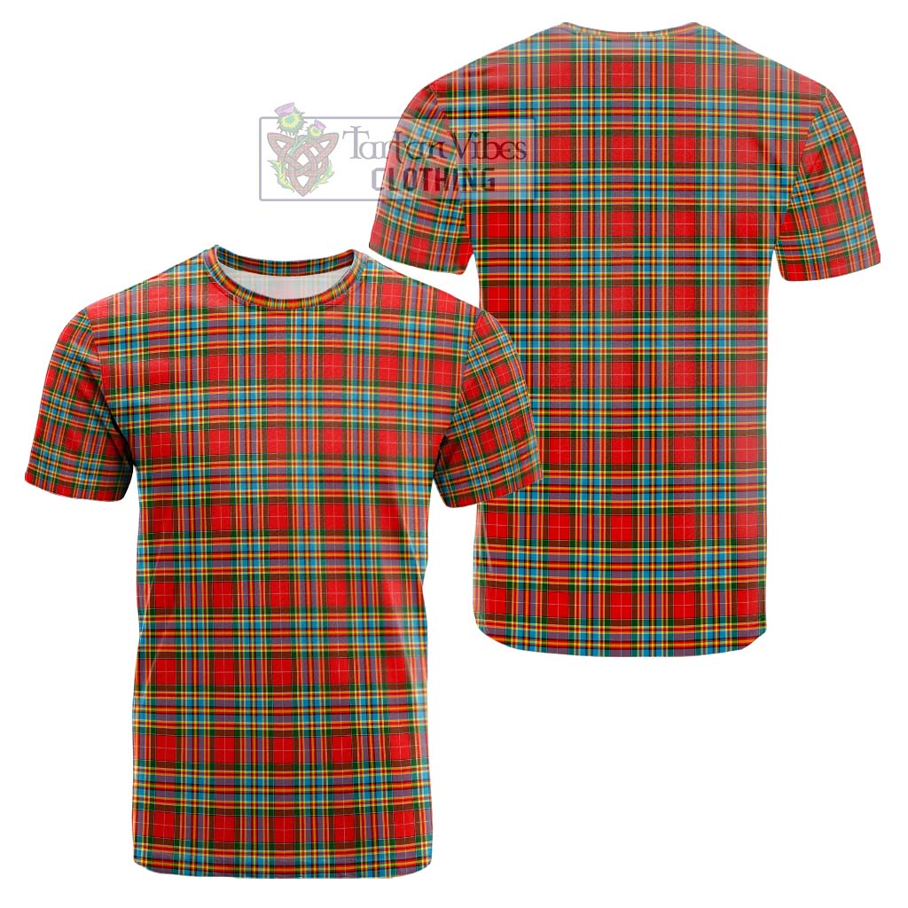 Chattan Tartan Cotton T-Shirt Kid's Shirt - Tartanvibesclothing Shop