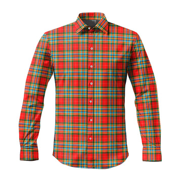 Chattan Tartan Long Sleeve Button Up Shirt