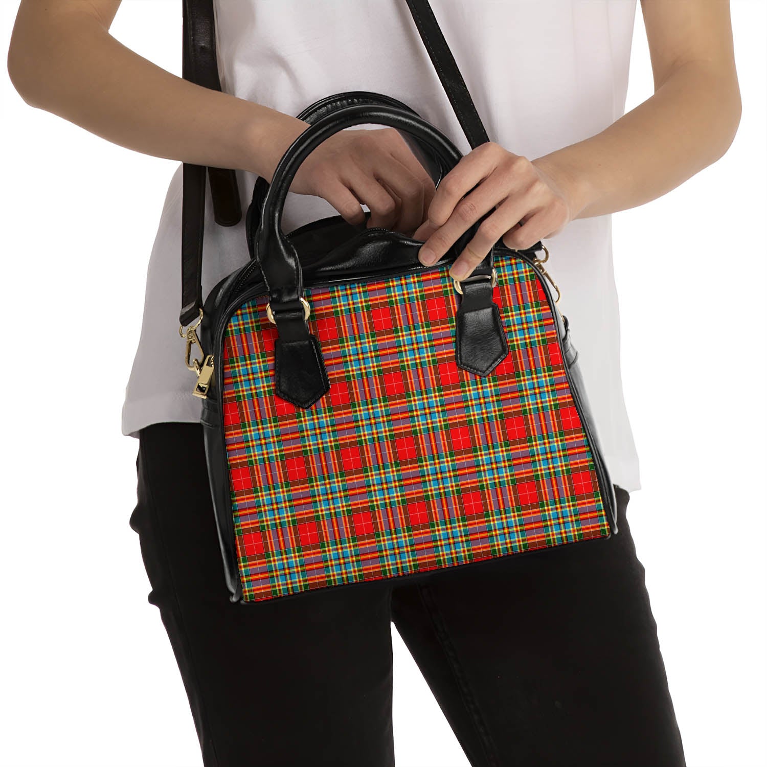 Chattan Tartan Shoulder Handbags - Tartanvibesclothing