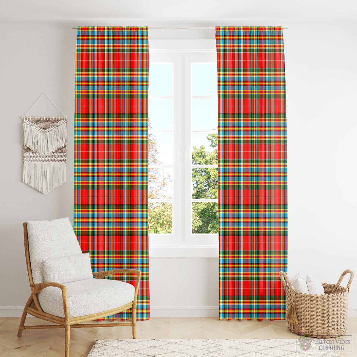 Chattan Tartan Window Curtain