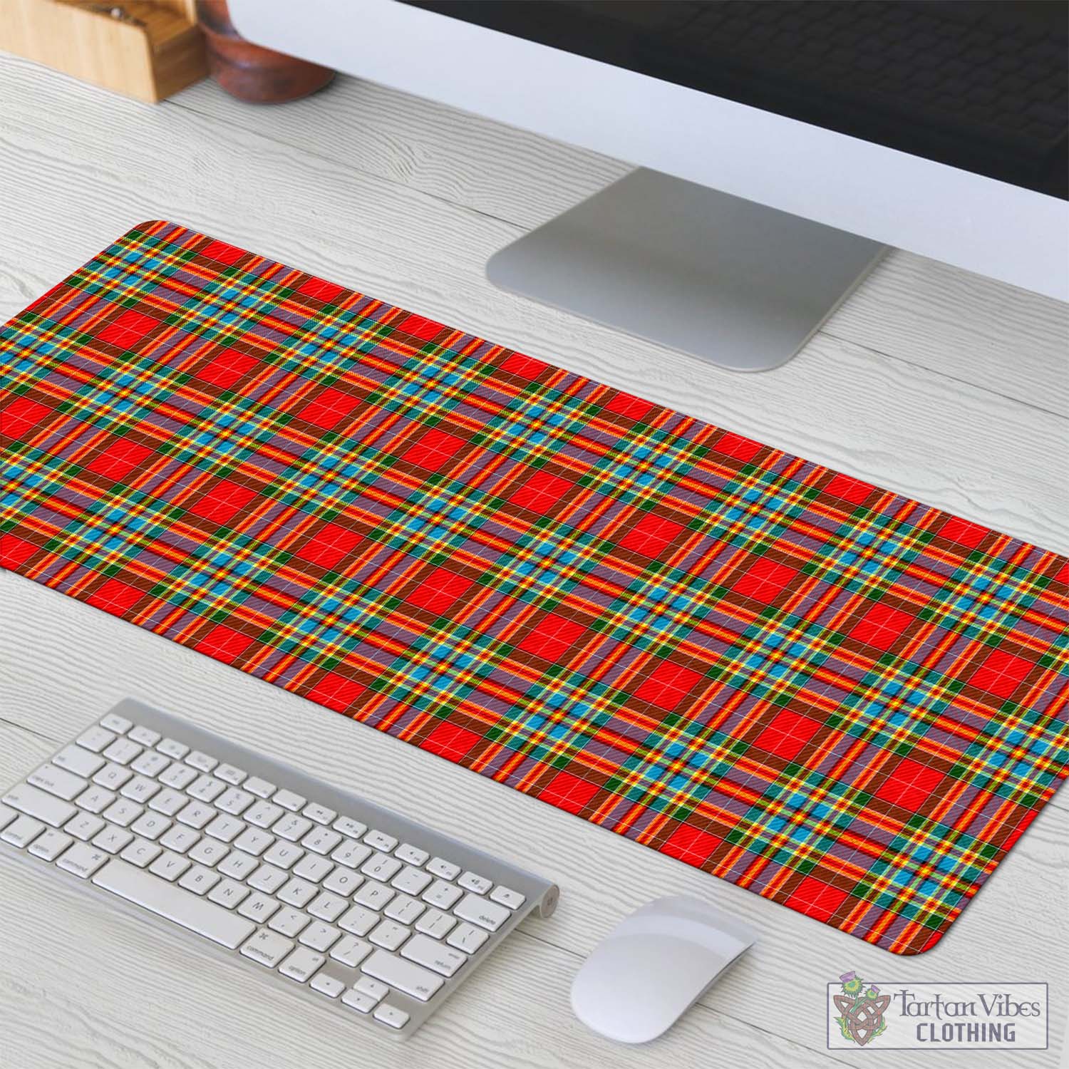 Tartan Vibes Clothing Chattan Tartan Mouse Pad