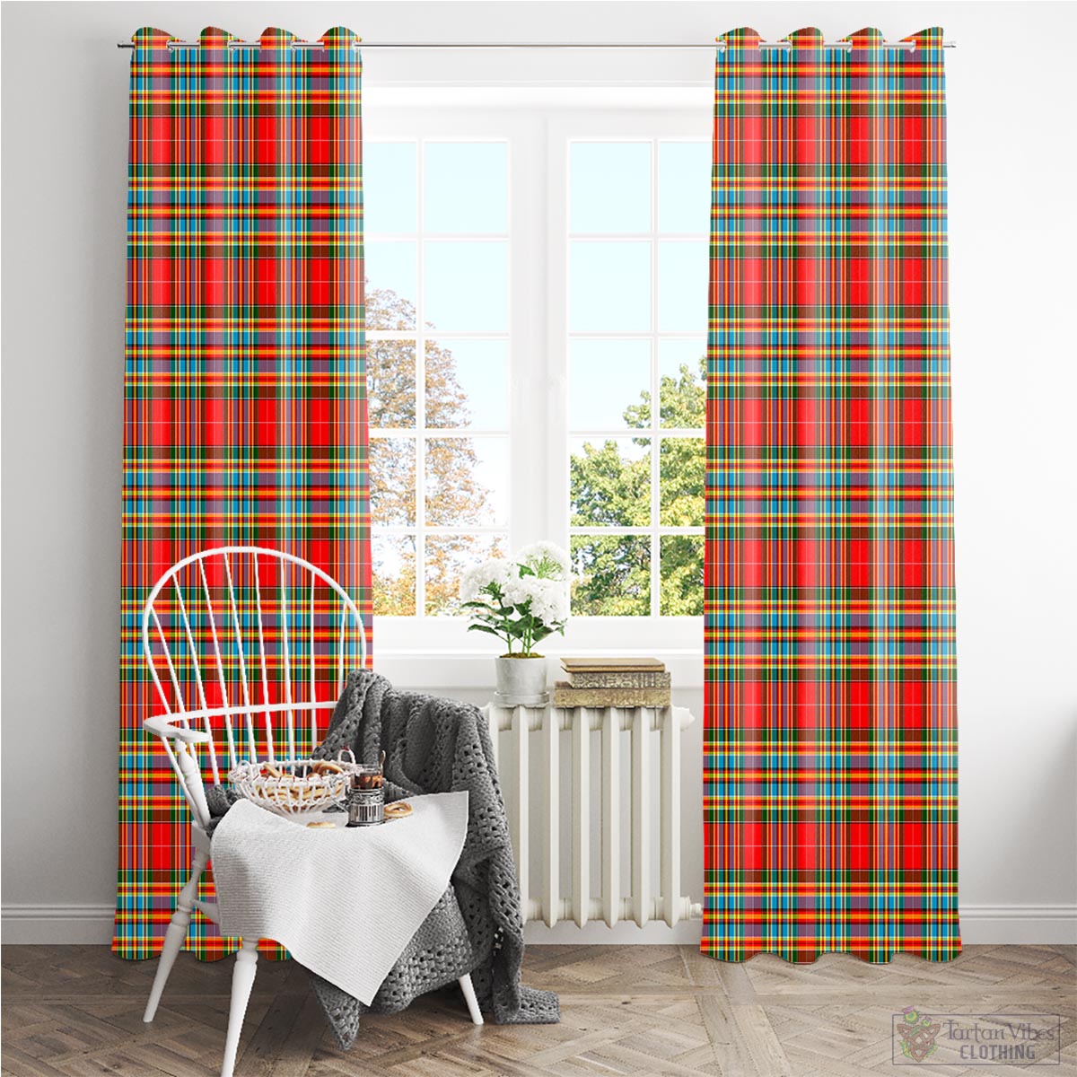 Chattan Tartan Window Curtain