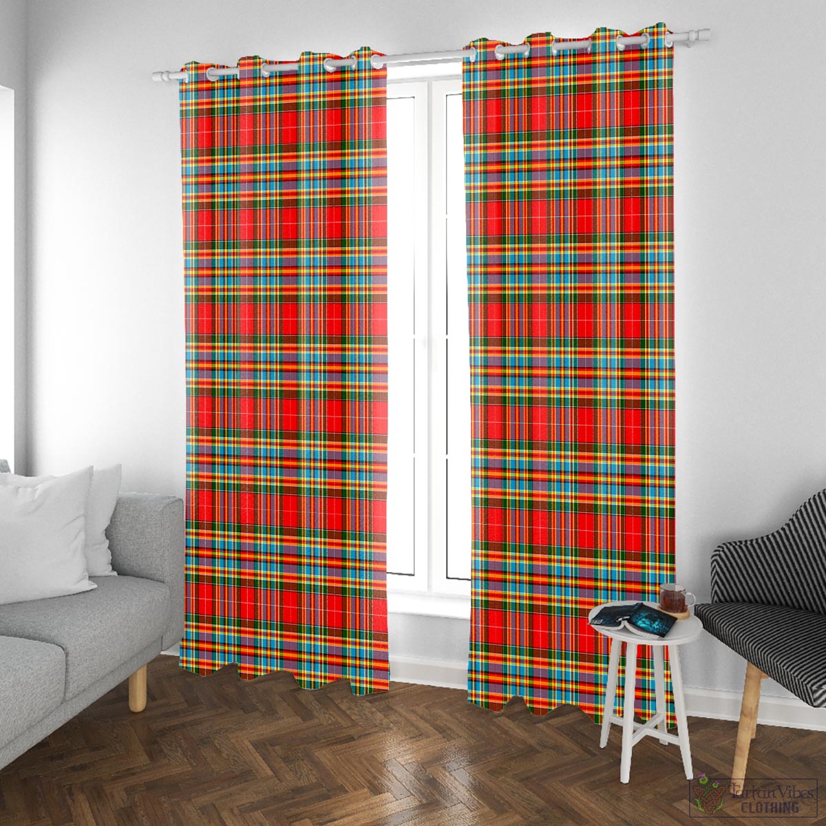 Chattan Tartan Window Curtain