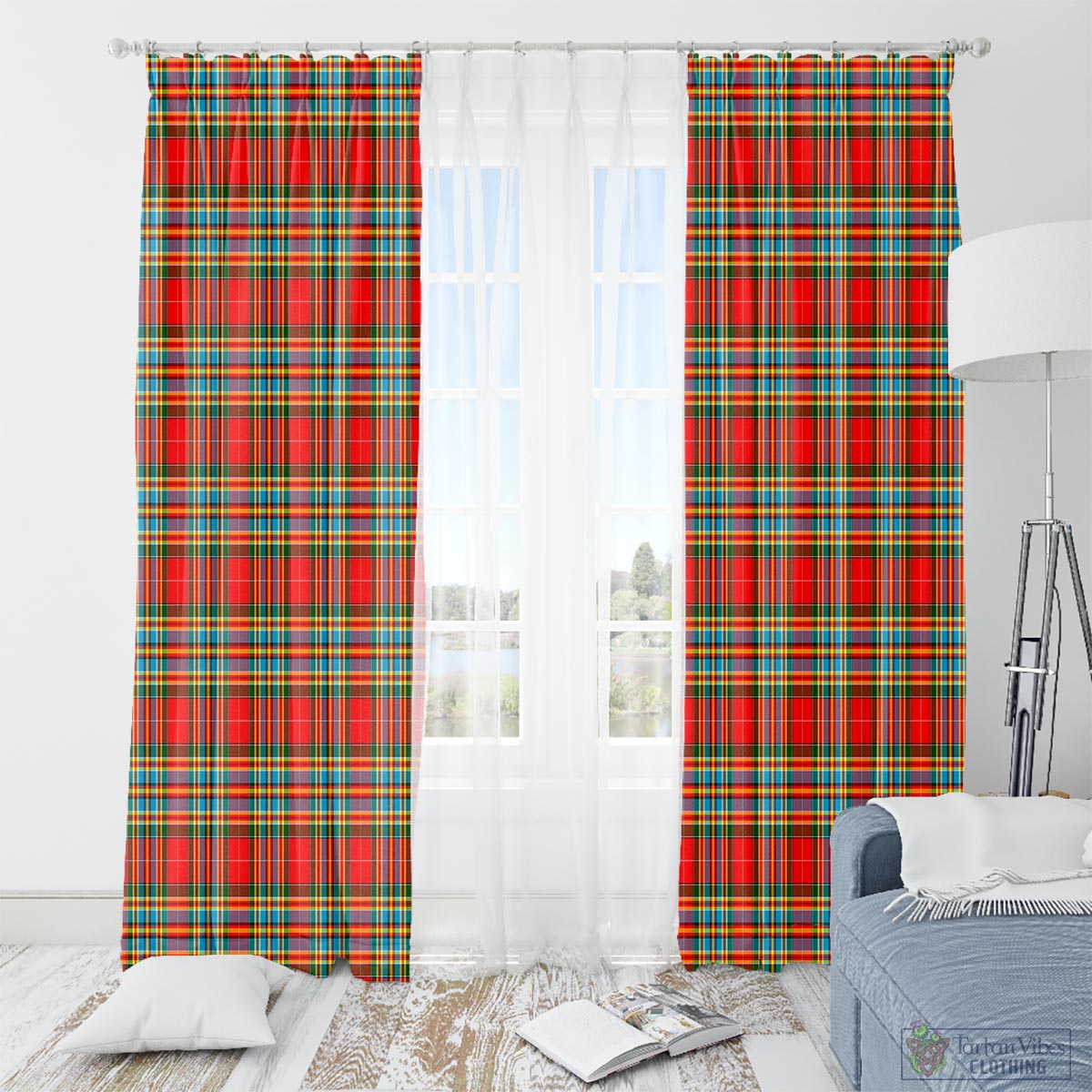 Chattan Tartan Window Curtain