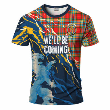 Chattan Scotland Tartan T-Shirt WC2026 Football - We'll Be Coming