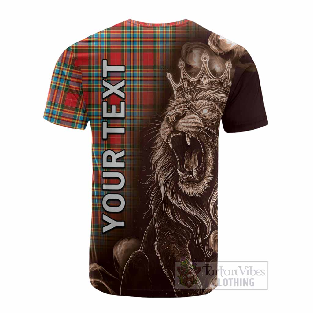 Chattan Tartan Cotton T-shirt Roaring Lion Heritage
