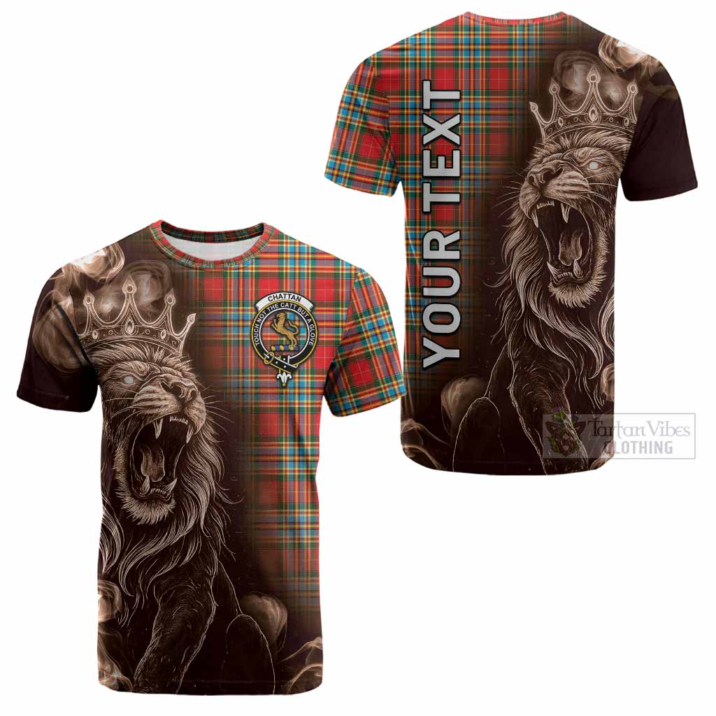 Chattan Tartan Cotton T-shirt Roaring Lion Heritage