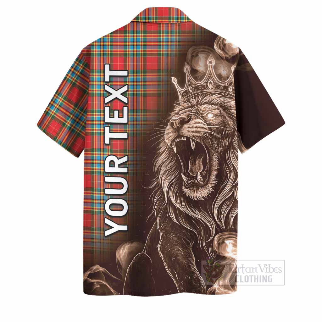 Chattan Tartan Hawaiian Shirt Roaring Lion Heritage