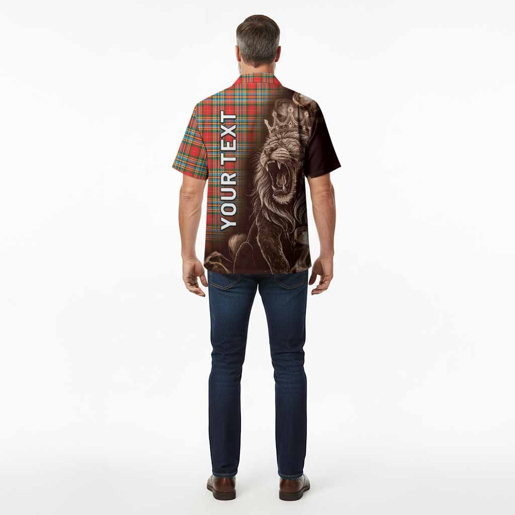 Chattan Tartan Hawaiian Shirt Roaring Lion Heritage
