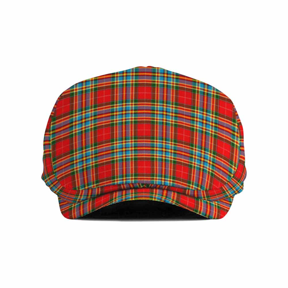 Chattan Tartan Jeff Cap, Tartan Flat Cap