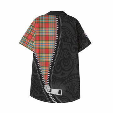 Chattan Tartan Kid Hawaiian Shirt New Zealand Pattern Unique Zipper Stylized