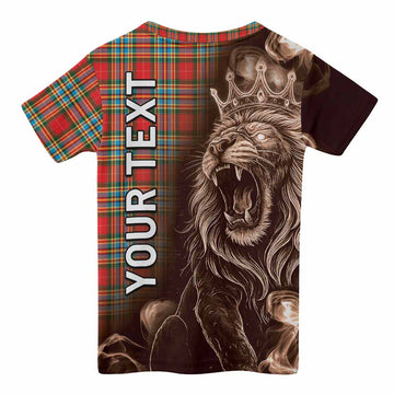 Chattan Tartan Kid T-shirt Roaring Lion Heritage