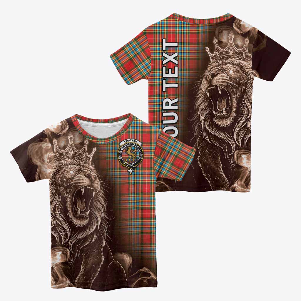 Chattan Tartan Kid T-shirt Roaring Lion Heritage