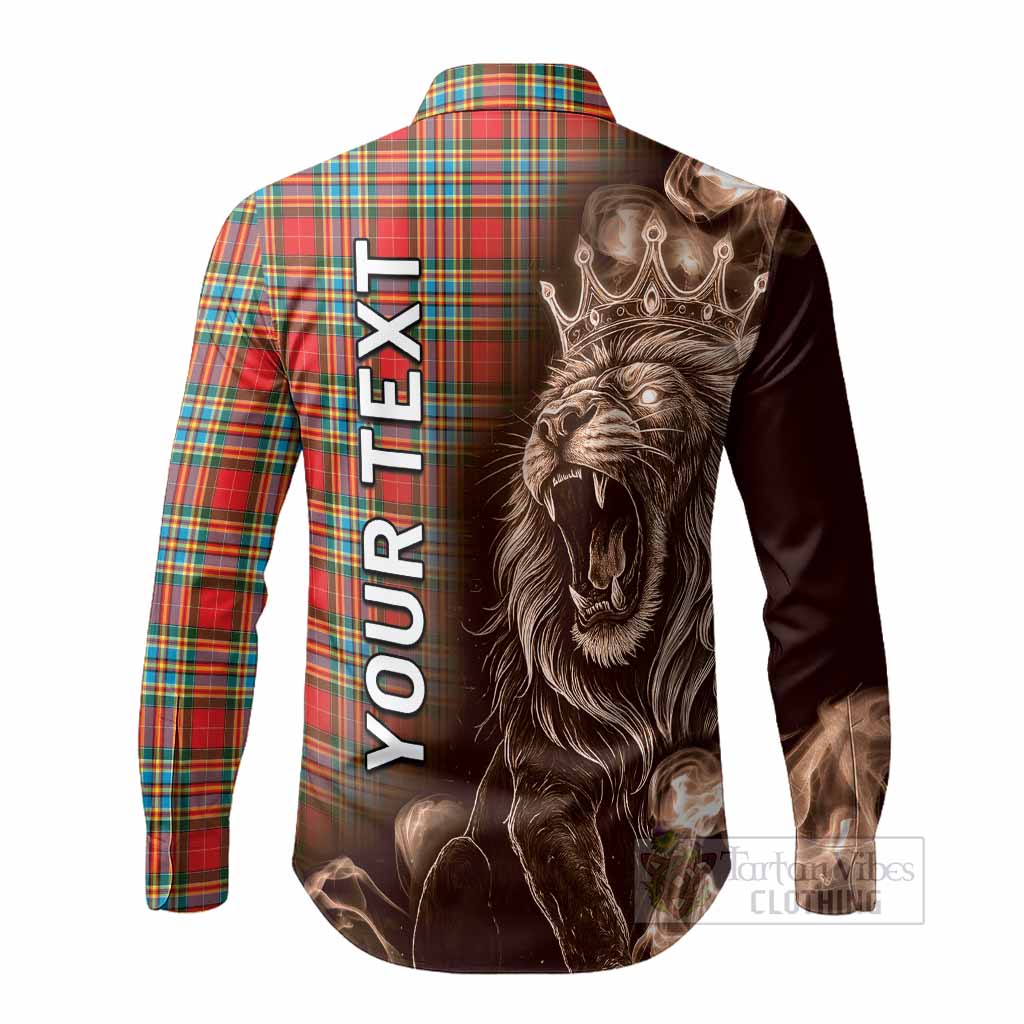 Chattan Tartan Long Sleeve Button Shirts Roaring Lion Heritage