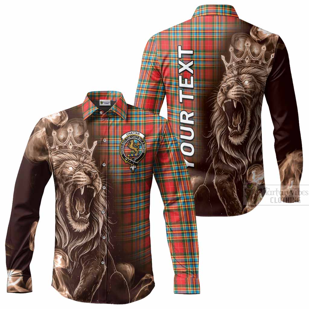 Chattan Tartan Long Sleeve Button Shirts Roaring Lion Heritage
