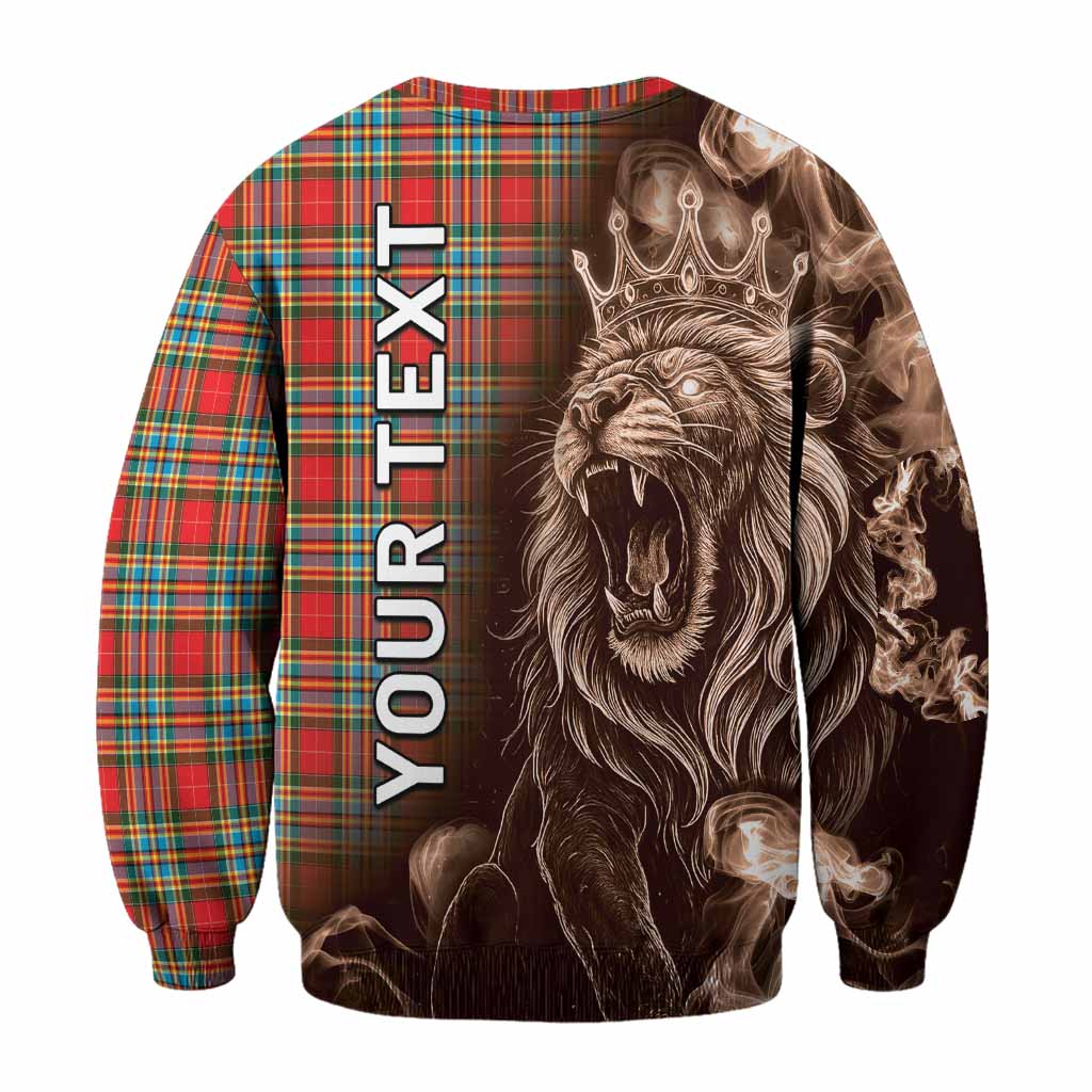 Chattan Tartan Sweatshirt Roaring Lion Heritage