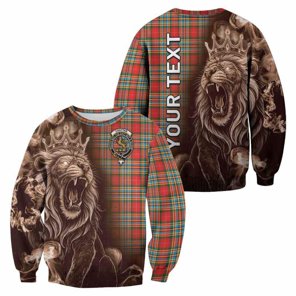 Chattan Tartan Sweatshirt Roaring Lion Heritage