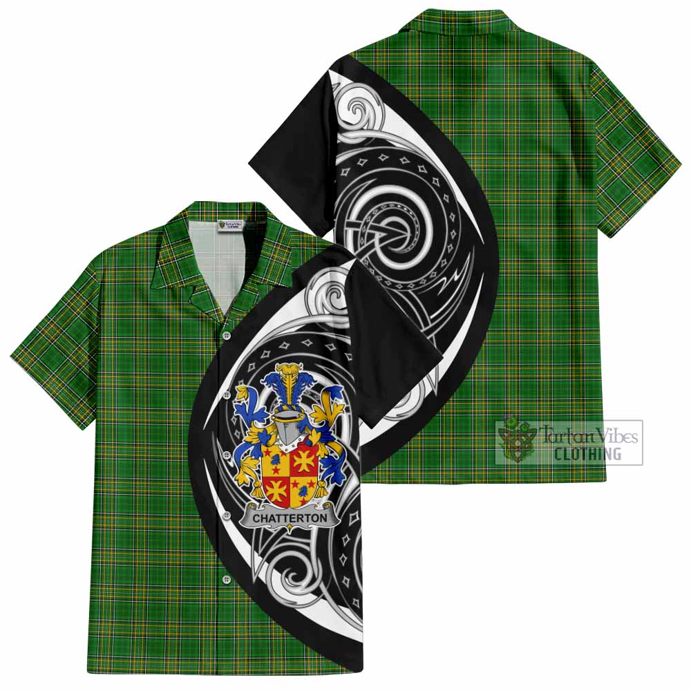 Chatterton Irish Clan Hawaiian Shirt Celtic Circle Style - Tartan Vibes Clothing