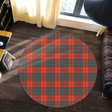 Cheyne Tartan Round Rug Premium Round Rug - Tartan Vibes Clothing