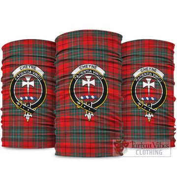 Cheyne Tartan Neck Gaiters, Tartan Bandanas, Tartan Head Band with Family Crest package One Size - Tartan Vibes Clothing