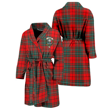 Cheyne Tartan Bathrobe with Family Crest Unisex S - Tartan Vibes Clothing