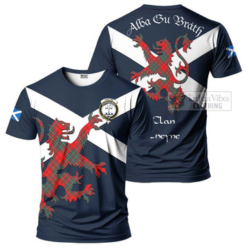 Cheyne Tartan Lion Rampant T-Shirt Proudly Display Your Heritage with Alba Gu Brath and Clan Name Kid's Shirt - Tartan Vibes Clothing