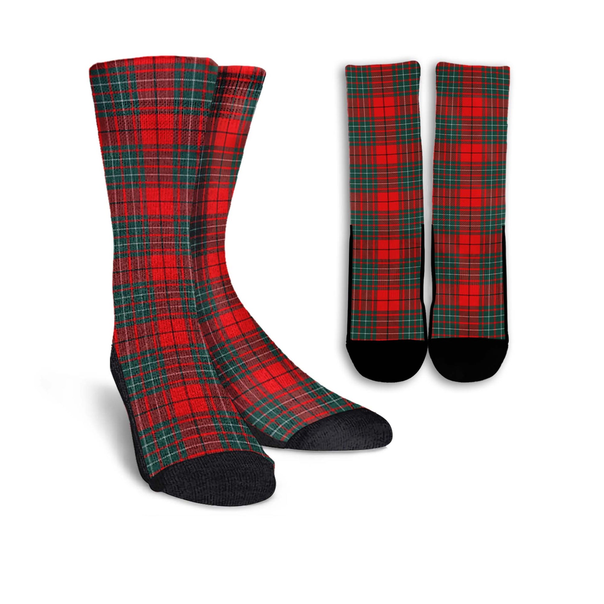Cheyne Tartan Crew Socks Crew Socks - Tartan Vibes Clothing