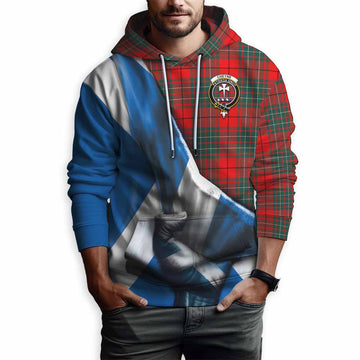 Cheyne Tartan Hoodie with Family Crest Scotland Patriotic Style Pullover Hoodie - Tartan Vibes Clothing