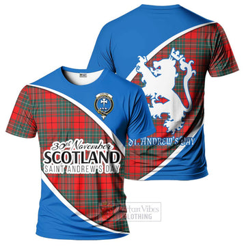 Cheyne Family Crest Tartan T-Shirt Celebrate Saint Andrew's Day in Style Kid's Shirt - Tartan Vibes Clothing