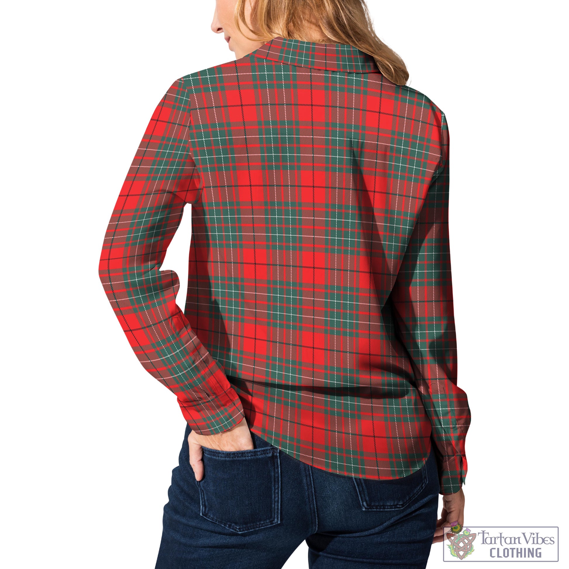 Cheyne Tartan Women's Casual Shirt Female - Tartan Vibes Clothing