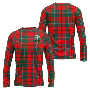 Cheyne Tartan Long Sleeve T-Shirt with Family Crest