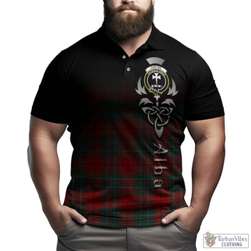 Cheyne Tartan Polo Shirt Featuring Alba Gu Brath Family Crest Celtic Inspired Kid - Tartan Vibes Clothing