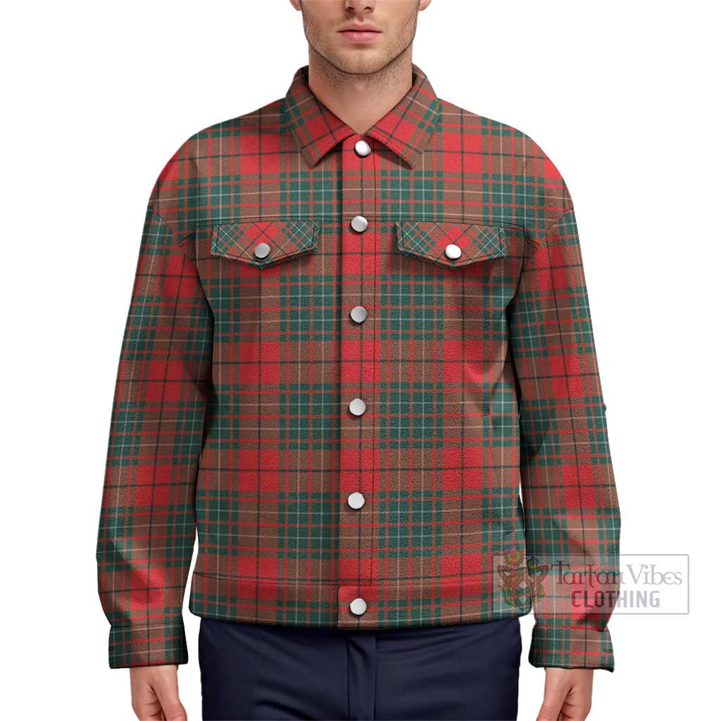 Cheyne Tartan Unisex Lapel Cotton Jacket Unisex - Tartan Vibes Clothing
