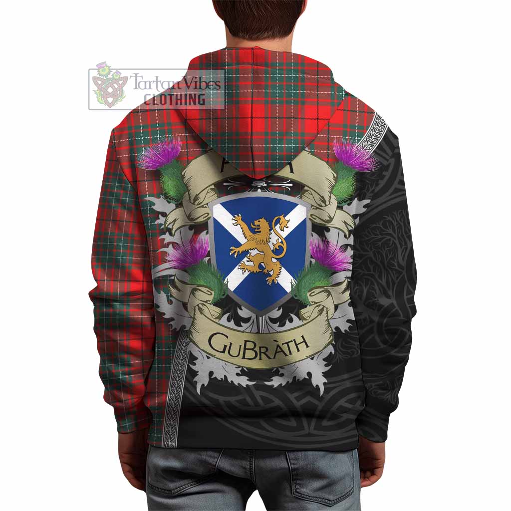 Cheyne Tartan Family Crest Hoodie Lion Rampant Royal Thistle Shield Celtic Inspired - Tartan Vibes Clothing