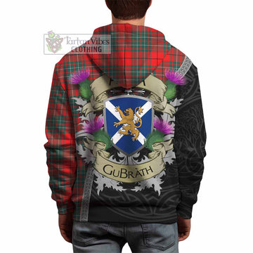 Cheyne Tartan Family Crest Hoodie Lion Rampant Royal Thistle Shield Celtic Inspired - Tartan Vibes Clothing