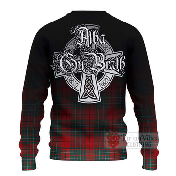 Cheyne Tartan Ugly Sweater Featuring Alba Gu Brath Family Crest Celtic Inspired - Tartan Vibes Clothing