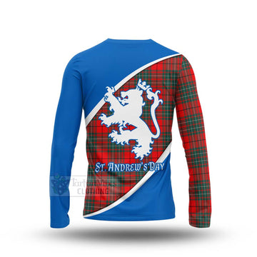 Cheyne Family Crest Tartan Long Sleeve T-Shirt Celebrate Saint Andrew's Day in Style - Tartan Vibes Clothing